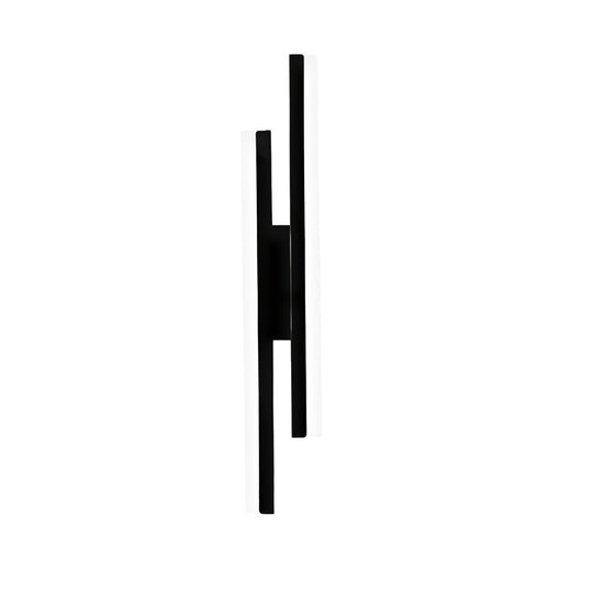 Modern Linear 2-Light LED Wall Lamp with 3-Step Dimming