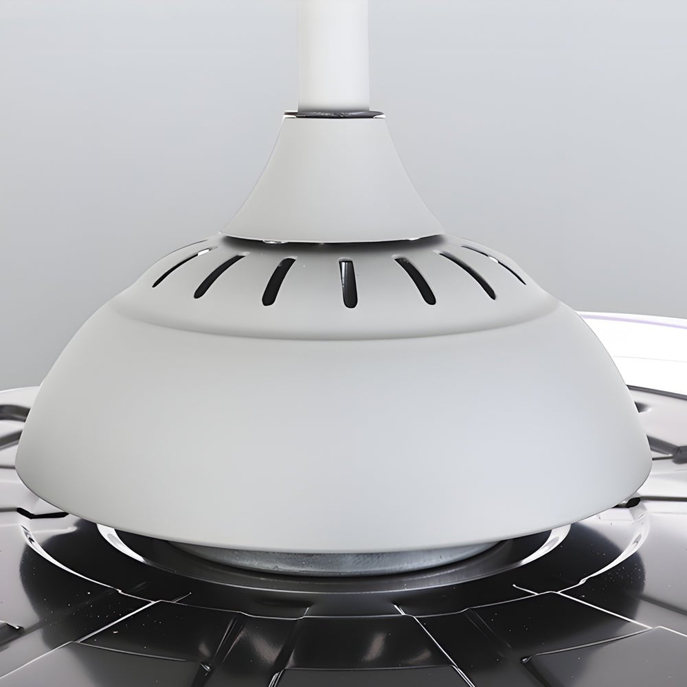 Modern 41" Retractable LED Ceiling Fan with Remote Control