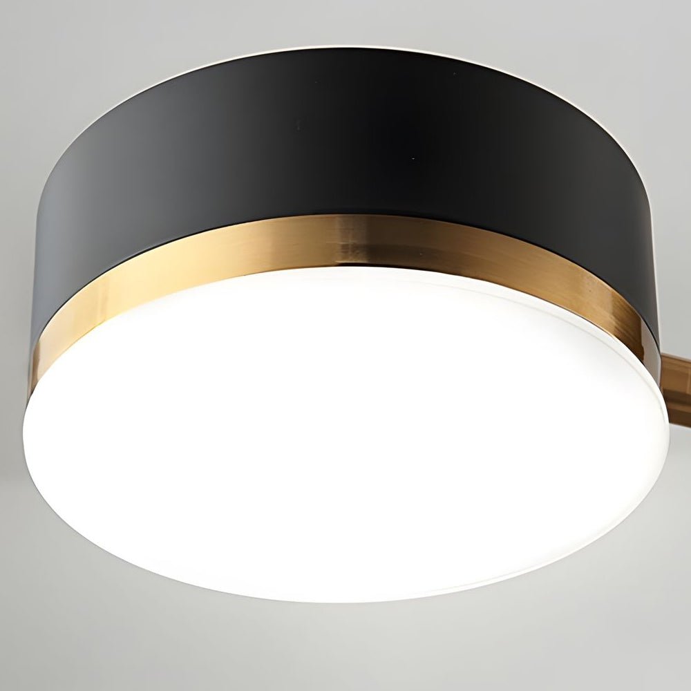 Modern 4/6/8 Light LED Dimmable Sputnik Chandelier