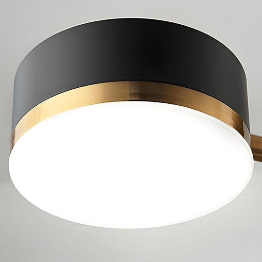 Modern 4/6/8 Light LED Dimmable Sputnik Chandelier