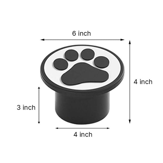 Modern Cat Paw Print LED Recessed Ground Light
