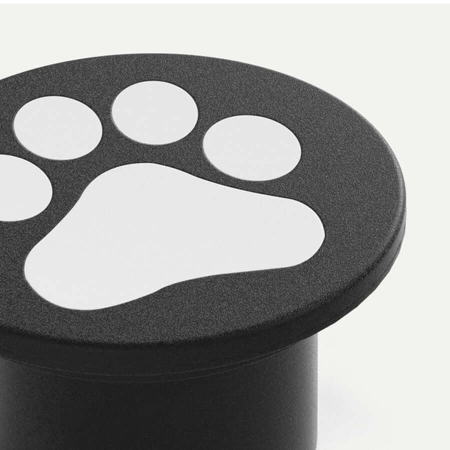 Modern Cat Paw Print LED Recessed Ground Light