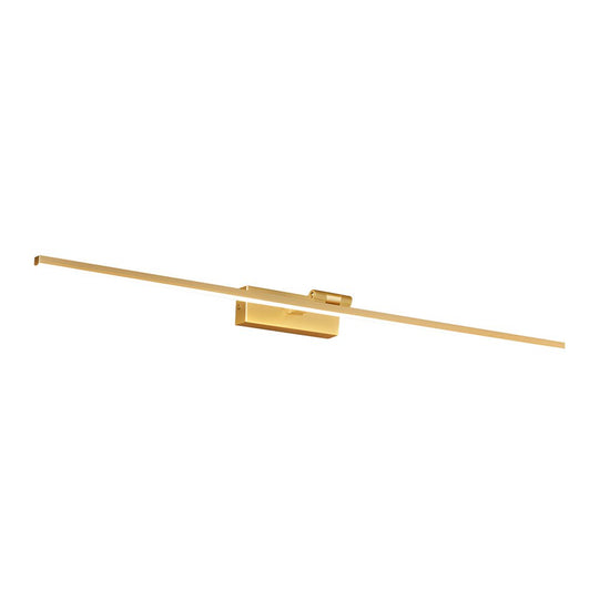 Modern Copper Adjustable LED Bathroom Vanity Light