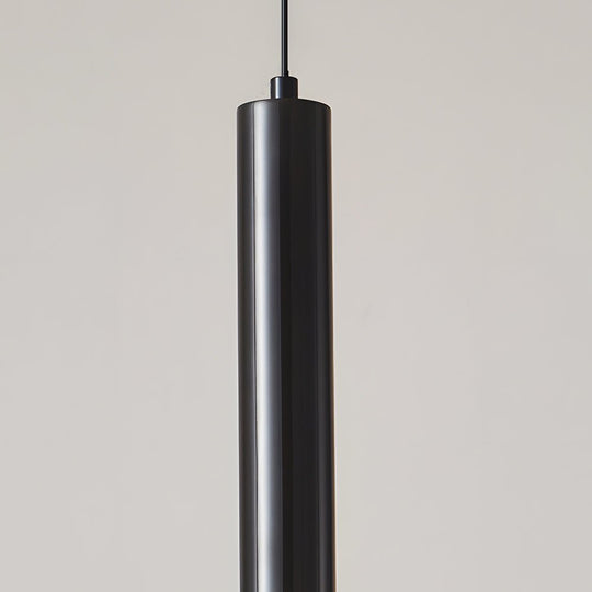 Modern Copper Tube Glass Pendant Light – 1 Head