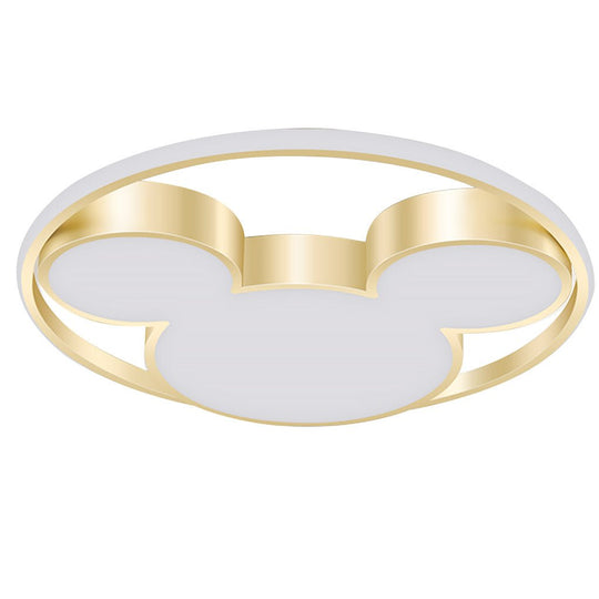 Modern Creative Cartoon Three Tone Light LED Energy Saving Ceiling Lamp