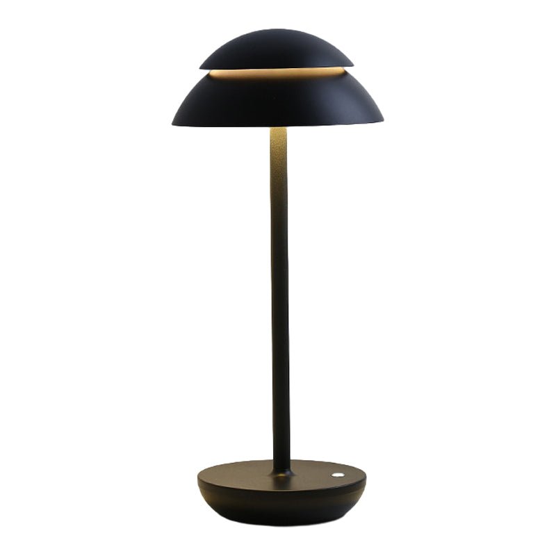 Modern Double Dome LED Table Lamp with Touch Control