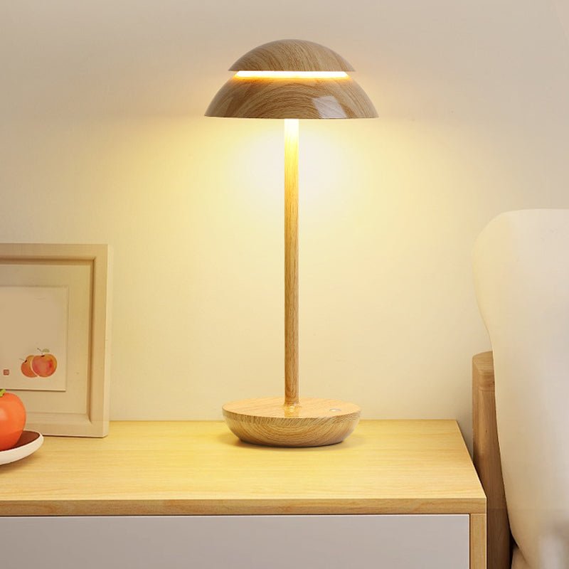 Modern Double Dome LED Table Lamp with Touch Control