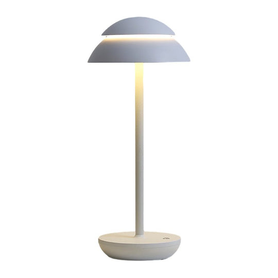 Modern Double Dome LED Table Lamp with Touch Control