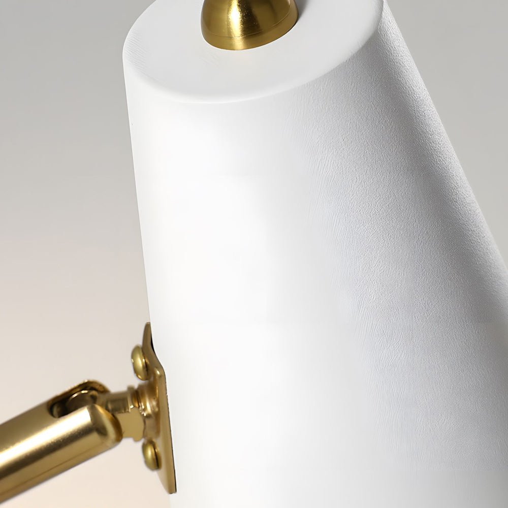 Modern Hoxton Hanging Wall Sconce with Conical Shade – 1-Light