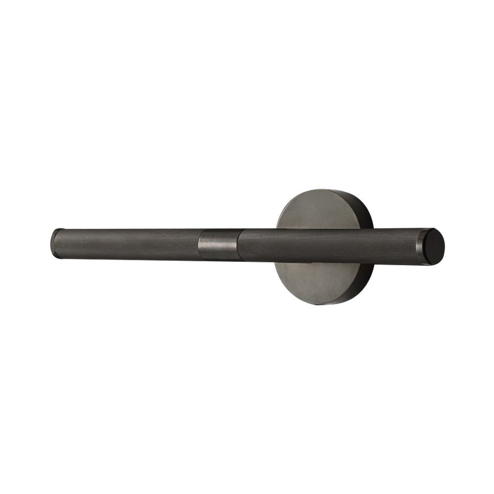 Modern Knurled Texture LED Bathroom Vanity Light with Swiveling Head