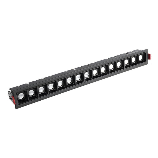 Modern LED Linear – Recessed Ceiling Downlight (1/2/5/10/15-Light Options)