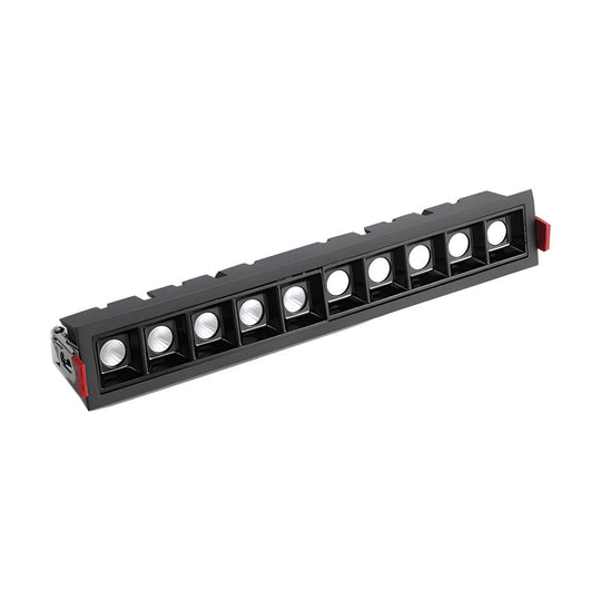 Modern LED Linear – Recessed Ceiling Downlight (1/2/5/10/15-Light Options)