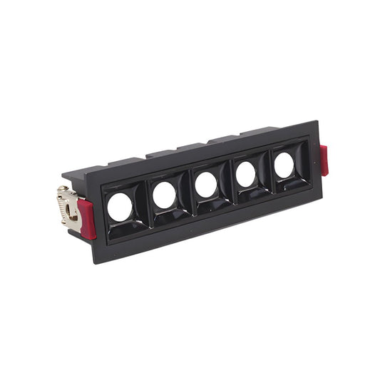 Modern LED Linear – Recessed Ceiling Downlight (1/2/5/10/15-Light Options)