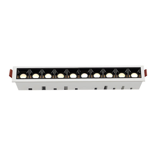 Modern LED Linear – Recessed Ceiling Downlight (1/2/5/10/15-Light Options)