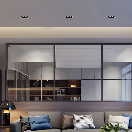 Modern LED Linear – Recessed Ceiling Downlight (1/2/5/10/15-Light Options)