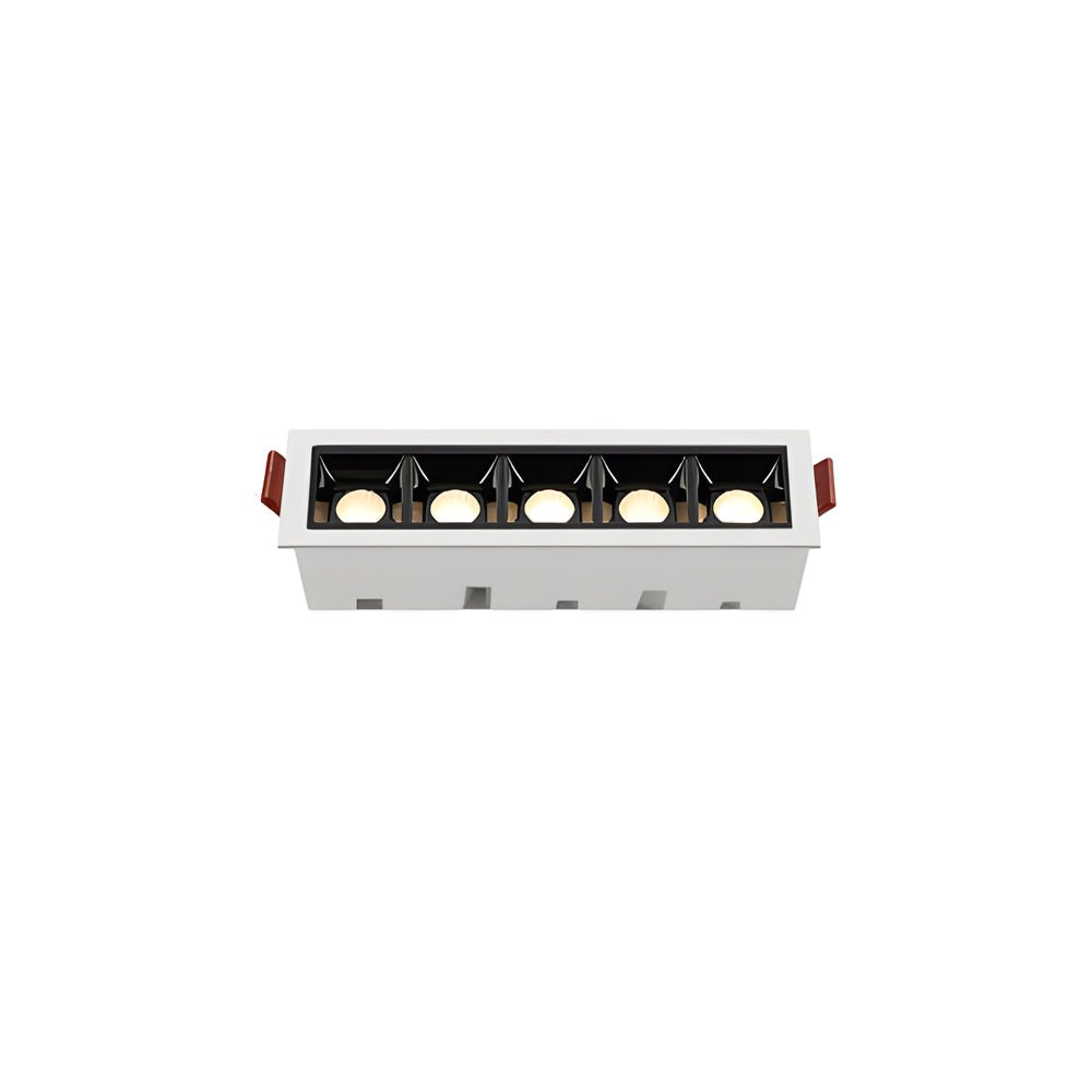 Modern LED Linear – Recessed Ceiling Downlight (1/2/5/10/15-Light Options)