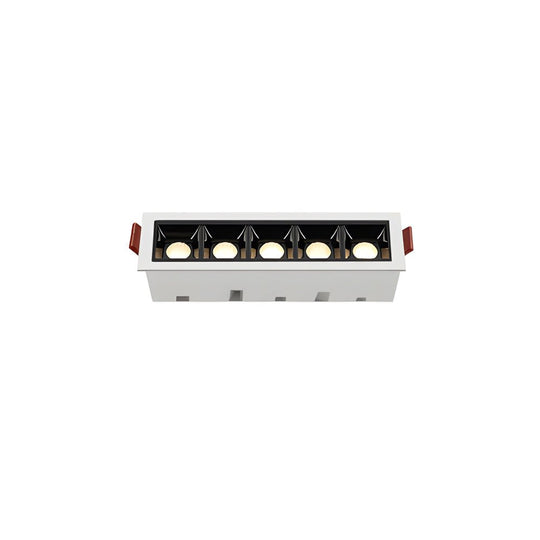 Modern LED Linear – Recessed Ceiling Downlight (1/2/5/10/15-Light Options)