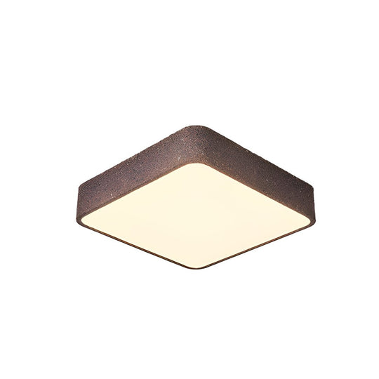Modern LED Round and Square Flush Mount Ceiling Light