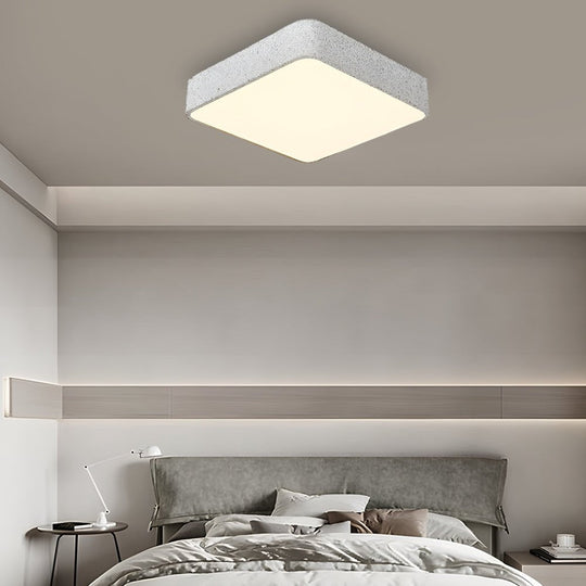 Modern LED Round and Square Flush Mount Ceiling Light