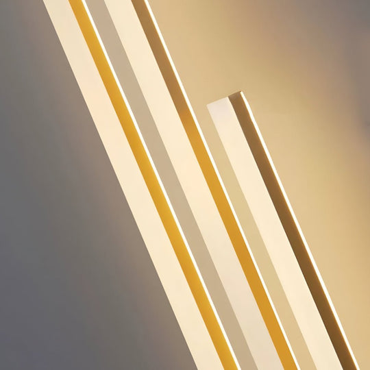 Modern Linear LED Wall Lamp with 3-Step Dimming