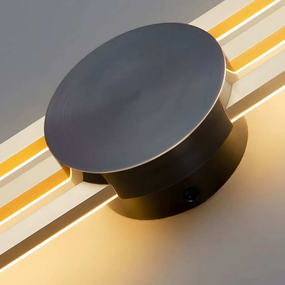 Modern Linear LED Wall Lamp with 3-Step Dimming