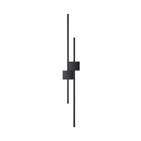 Modern Iron LED Linear Lights – Horizontal & Vertical Wall Mounted
