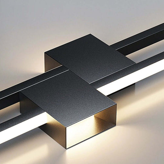 Modern Iron LED Linear Lights – Horizontal & Vertical Wall Mounted