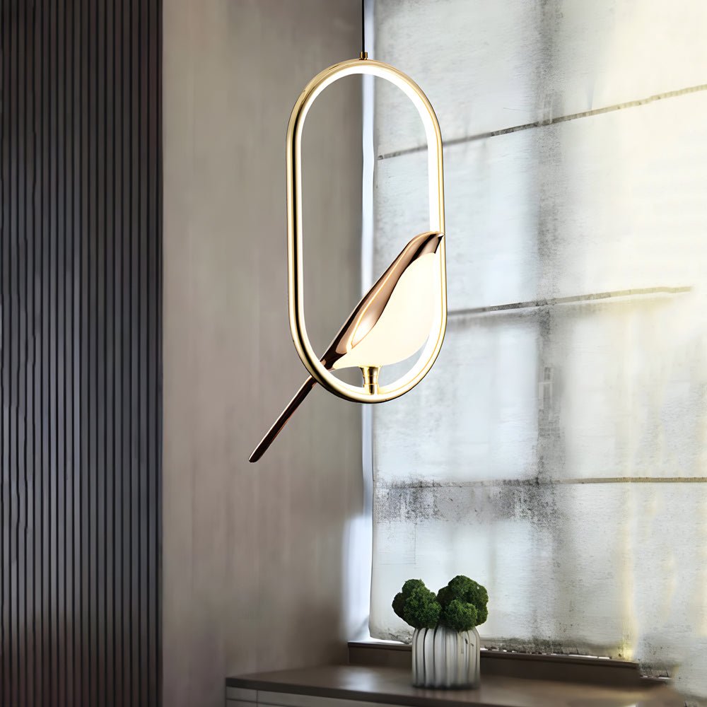 Modern Magpie Pendant Light – Circle/Oval LED