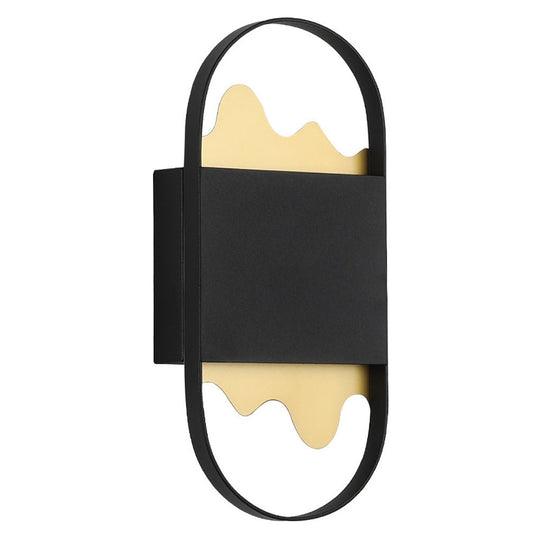 Modern Minimalist LED Wall Sconce – Artistic Mountain-Inspired Design