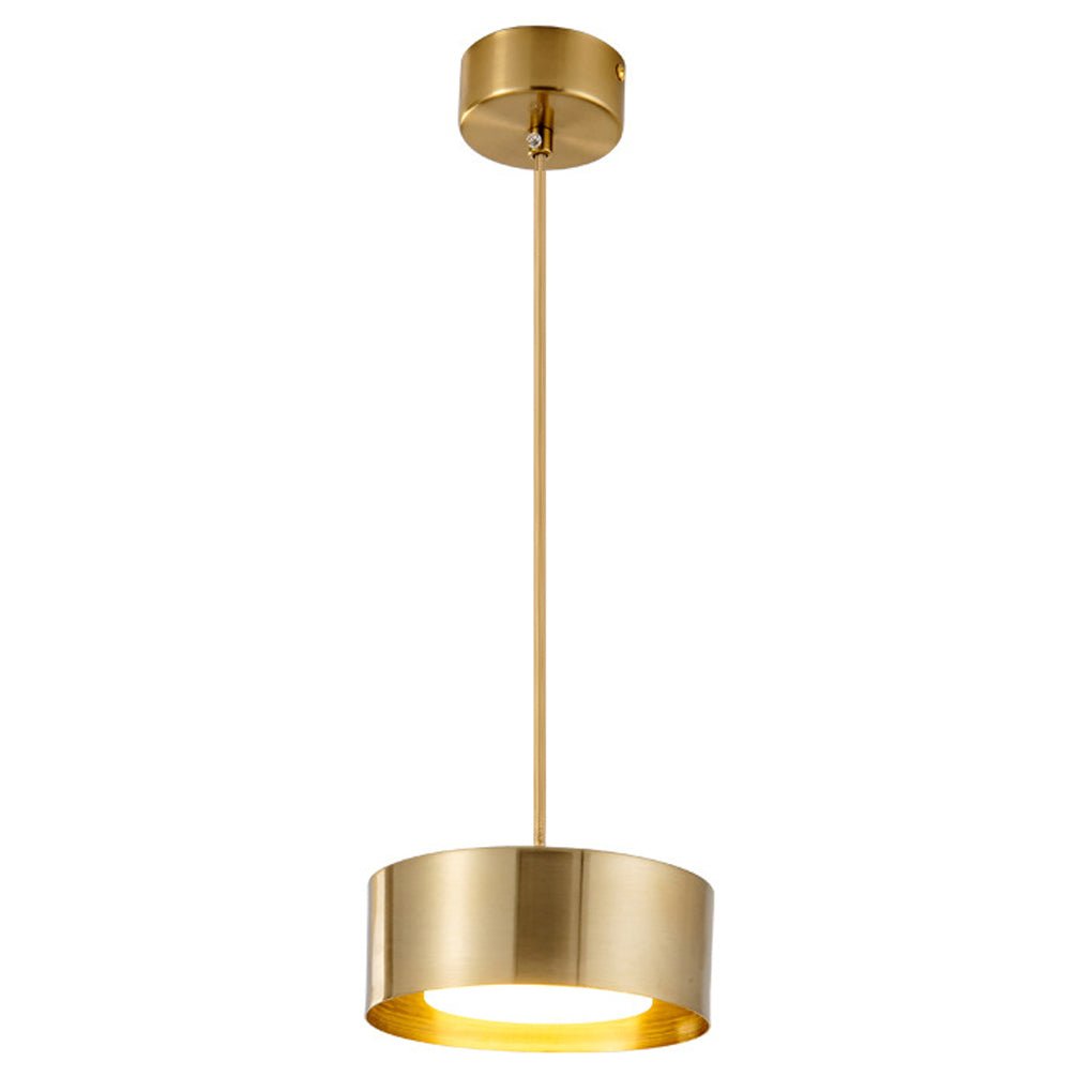 Modern Minimalist Iron Round Chandelier for Living Room, Dining Room, or Café