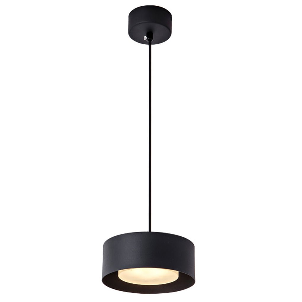 Modern Minimalist Iron Round Chandelier for Living Room, Dining Room, or Café