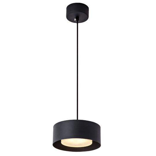 Modern Minimalist Iron Round Chandelier for Living Room, Dining Room, or Café