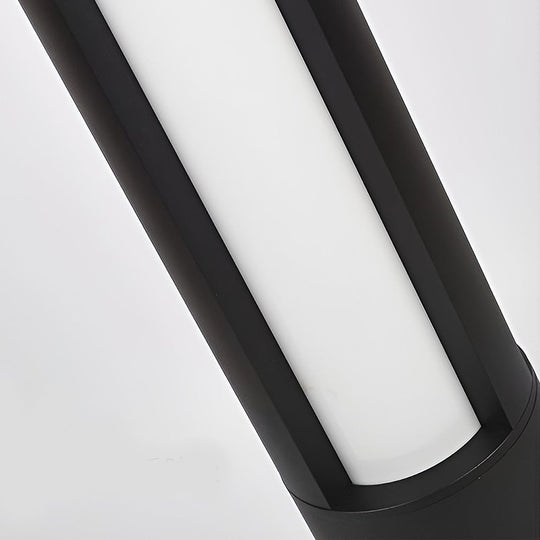 Modern Minimalist LED Outdoor Cylindrical Bollard Light