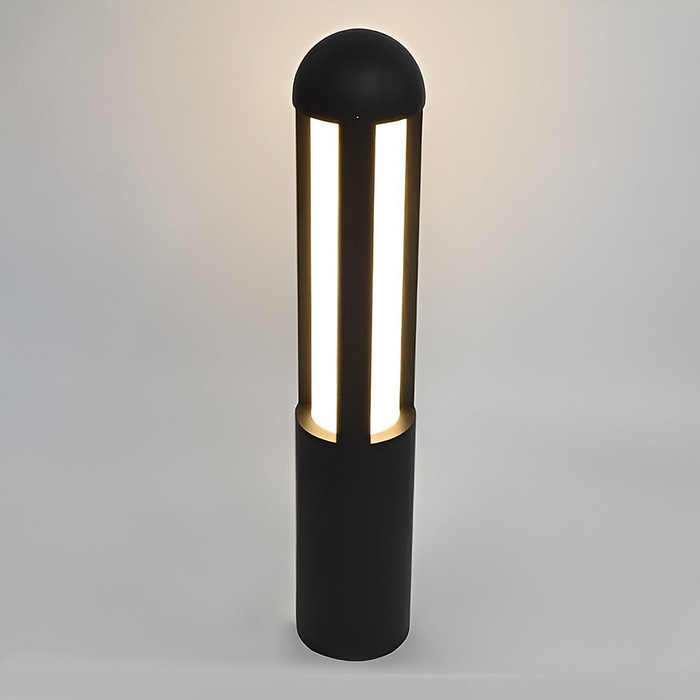Modern Minimalist LED Outdoor Cylindrical Bollard Light