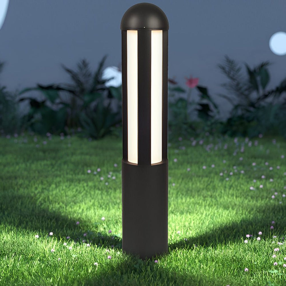 Modern Minimalist LED Outdoor Cylindrical Bollard Light
