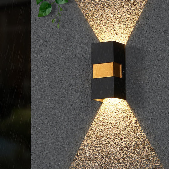 Modern Minimalist Outdoor LED Wall Light