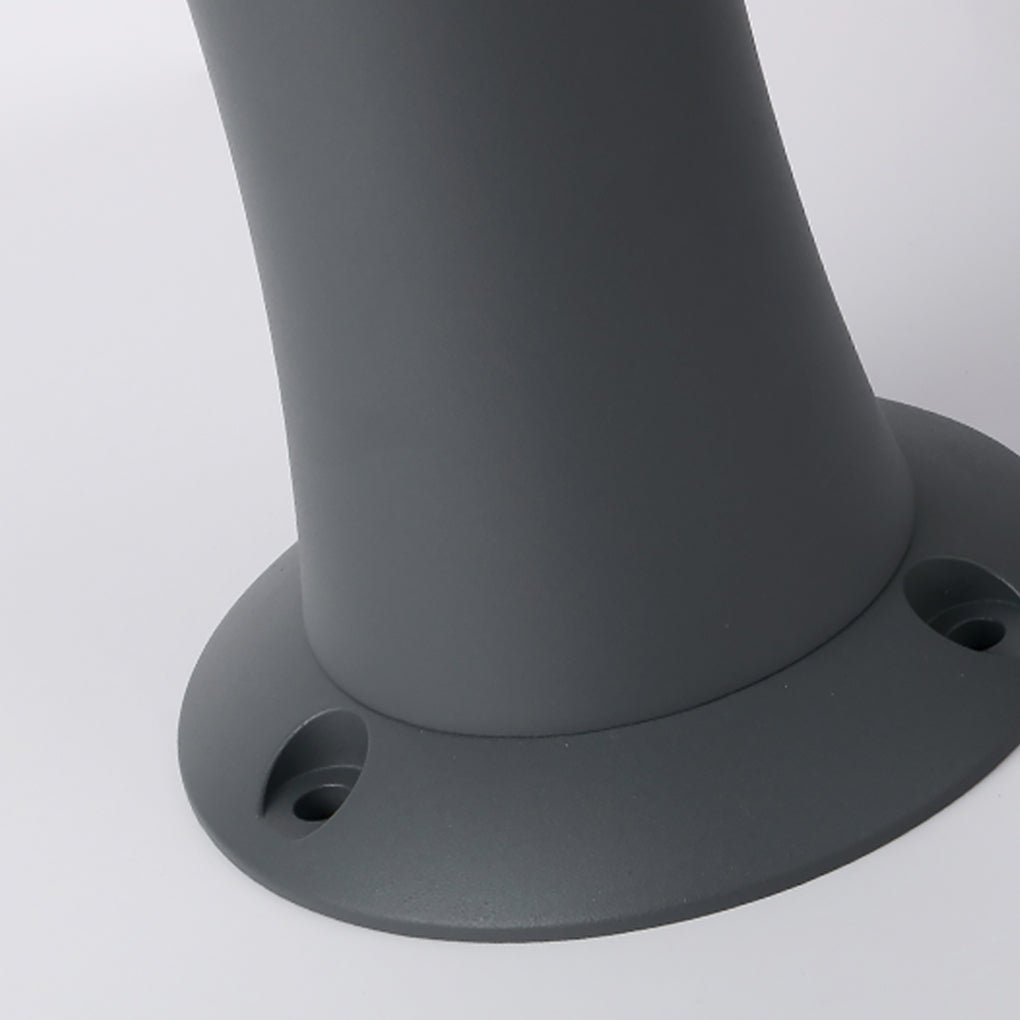 Modern Aluminum Acrylic Outdoor Bollard Light