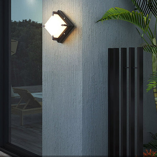 Modern Minimalist LED Outdoor Wall Light Waterproof