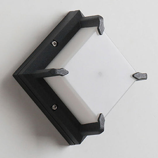 Modern Minimalist LED Outdoor Wall Light Waterproof