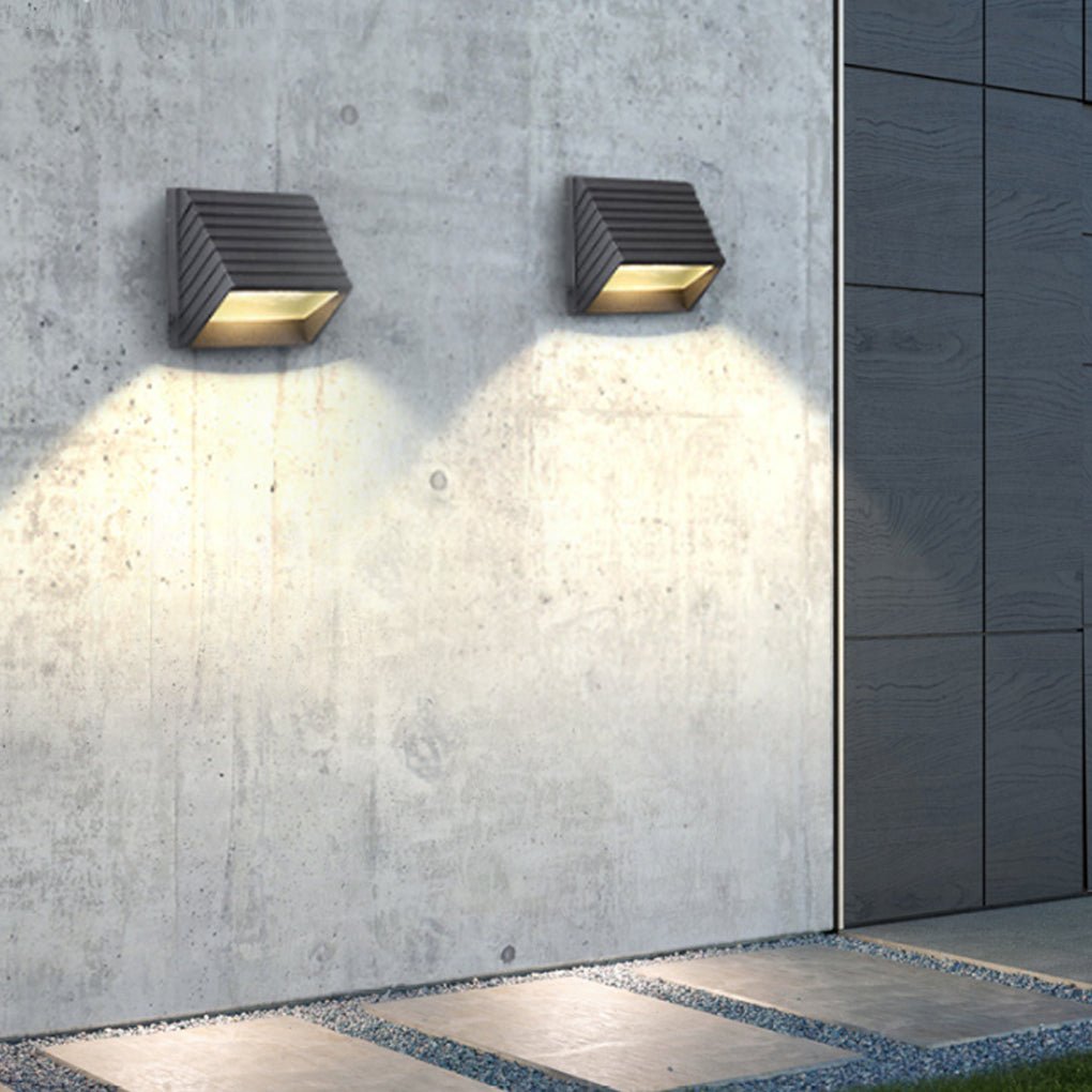Modern Minimalist LED Outdoor Wall Light Waterproof