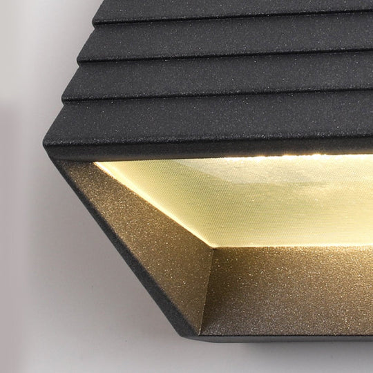 Modern Minimalist LED Outdoor Wall Light Waterproof