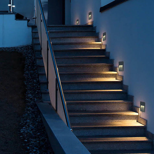 Modern Minimalist Waterproof LED Embedded Step Light