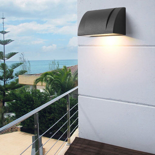 Modern Minimalist LED Outdoor Wall Light Waterproof