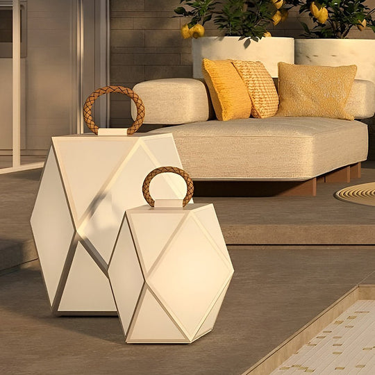 Modern Stainless Steel LED Outdoor Post Lantern Light