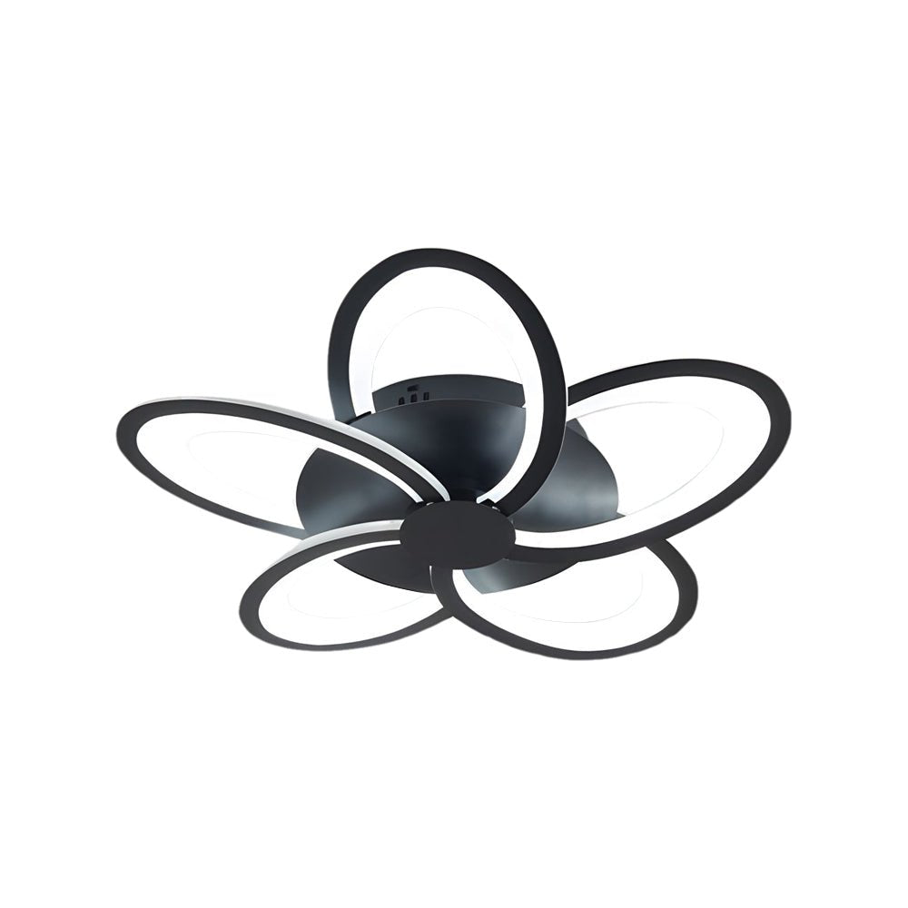 Modern Petal Flush Mount Light Acrylic LED Flower Shape Ceiling Lamp