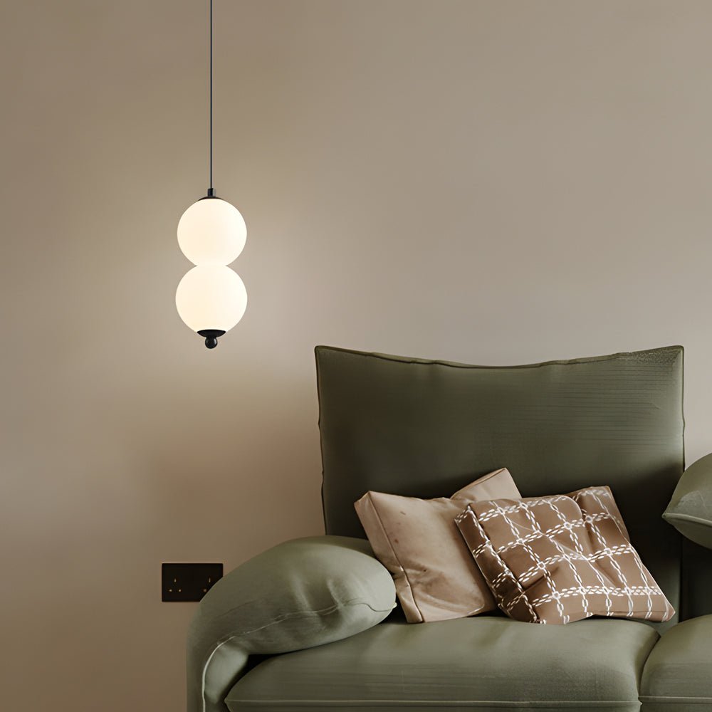 Modern Vertical Balls LED Pendant Light – Dimmable