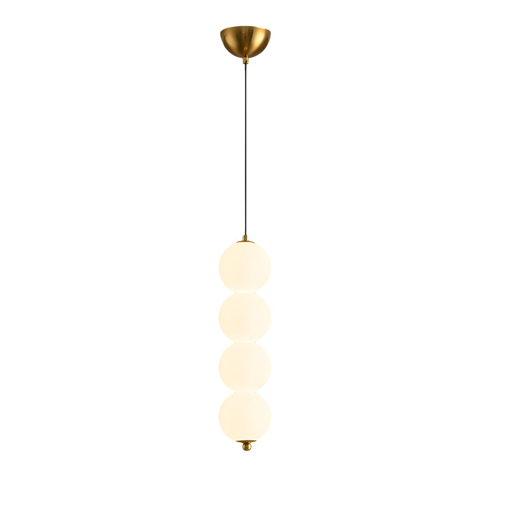 Modern Vertical Balls LED Pendant Light – Dimmable