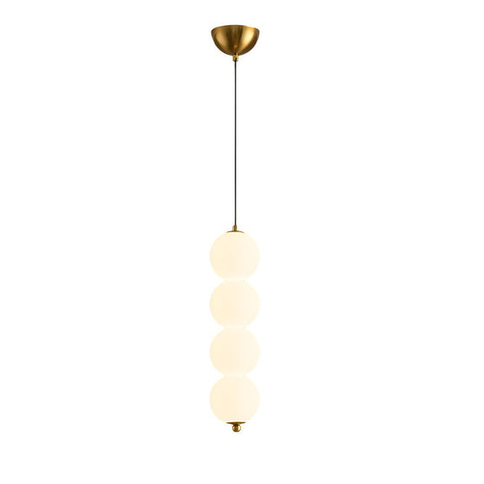 Modern Vertical Balls LED Pendant Light – Dimmable