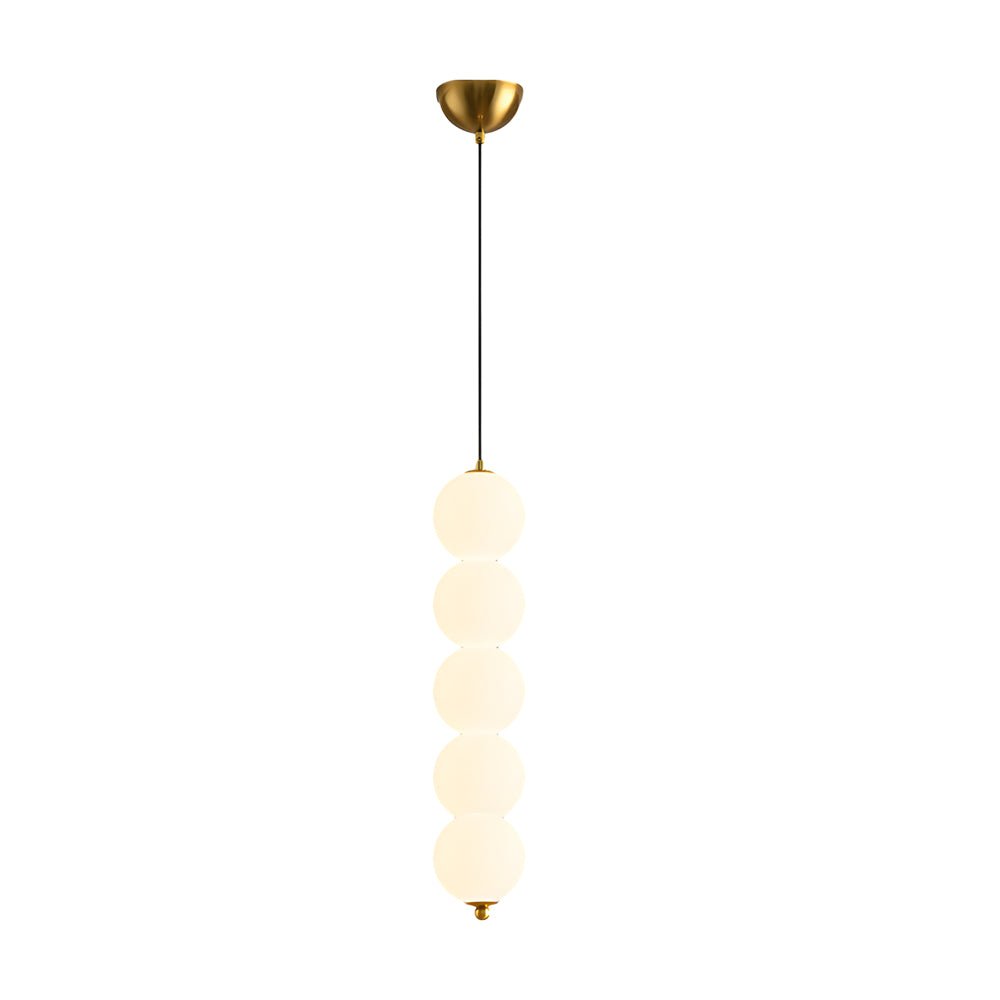 Modern Vertical Balls LED Pendant Light – Dimmable
