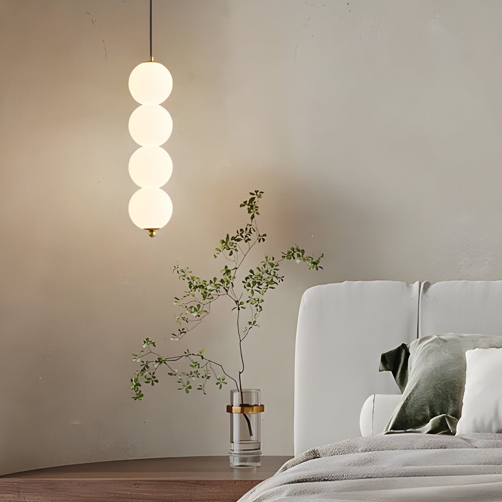 Modern Vertical Balls LED Pendant Light – Dimmable